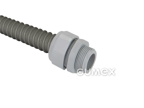 Konektor AUK 158 P, pre NORPLAST 112, 17mm/von.záv.PG11, mat.PA6/PP, -35°C/+80°C, IP67
